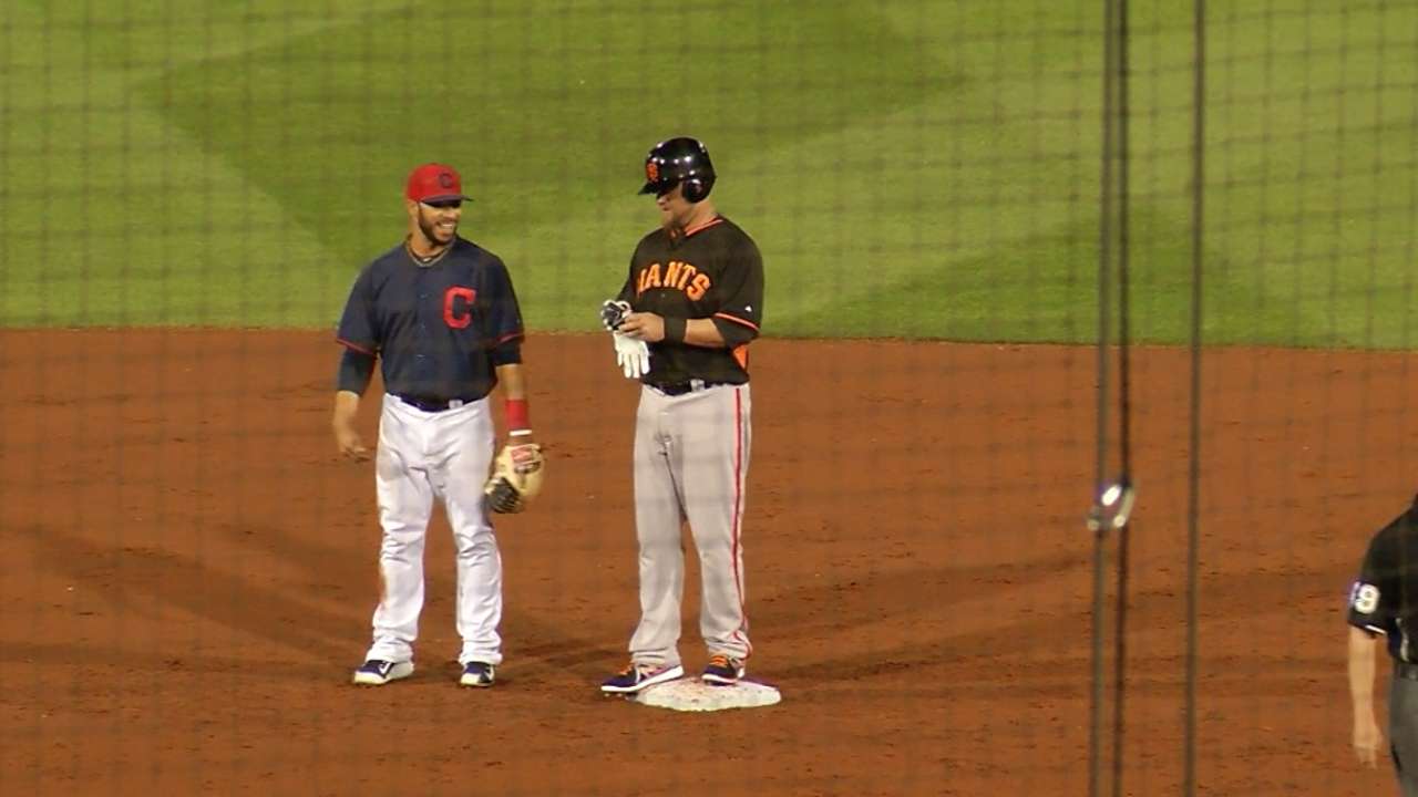 Vogelsong gives up pair of homers against Indians