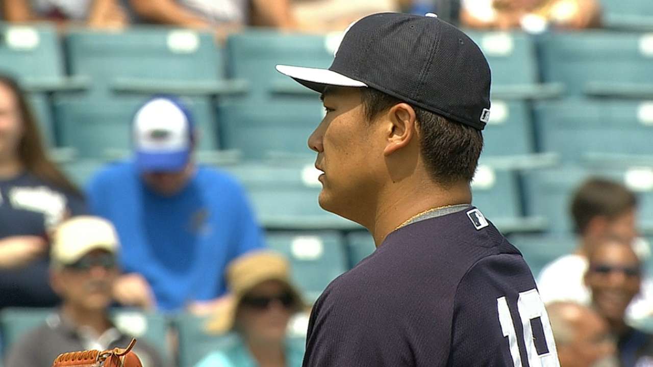 Tanaka K's seven Mets