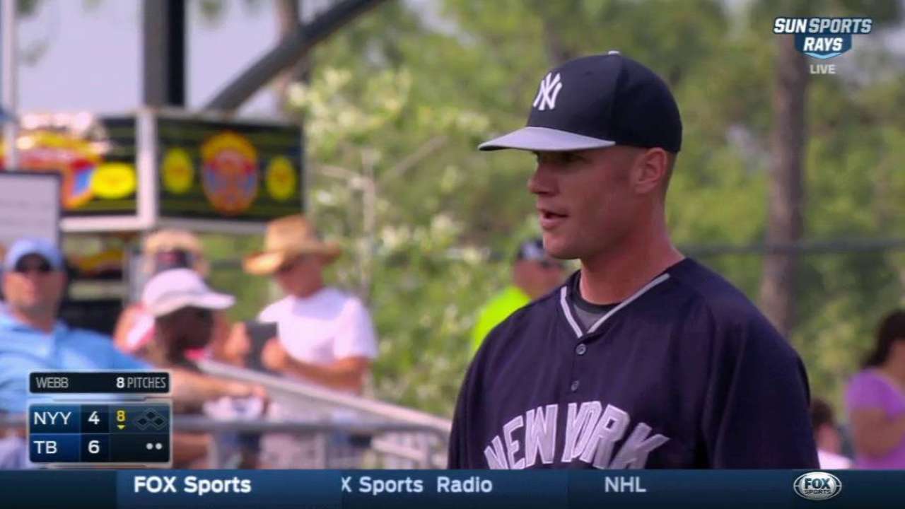 Webb excited for fresh start with Pirates