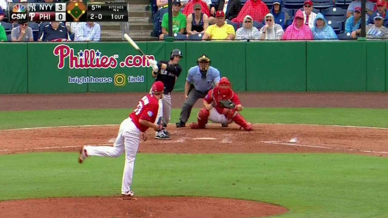 Drew's two-run single