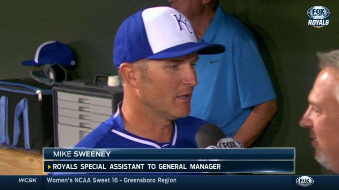 Royals announce Sweeney Hall of Fame induction date