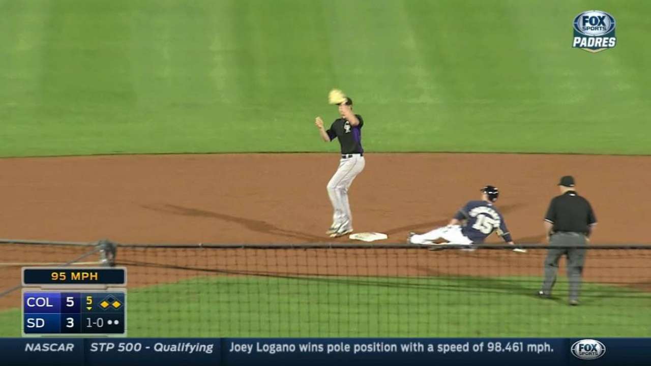Almonte posts franchise-record 5 hits in El Paso opener