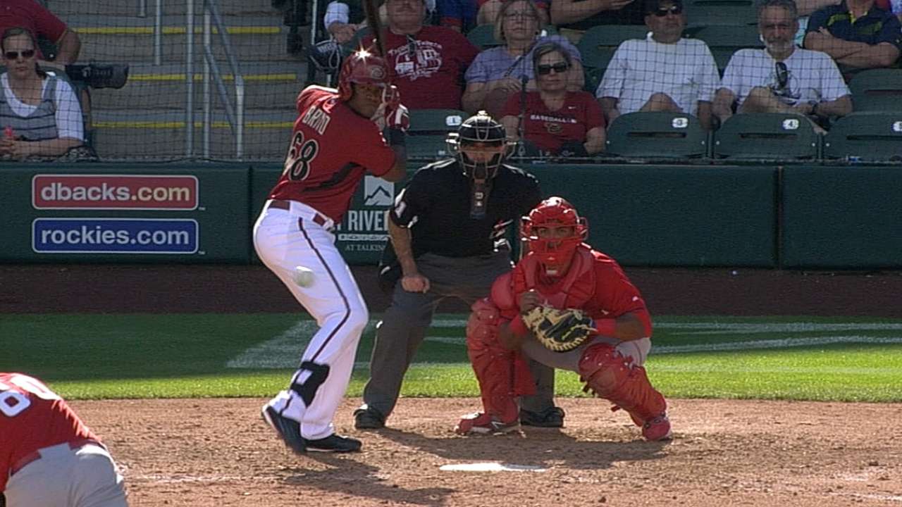 Huang, Brito represent D-backs in Futures Game