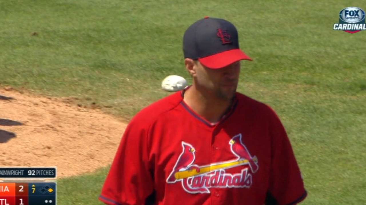 Wainwright looks ready for season as Cardinals fall to Marlins