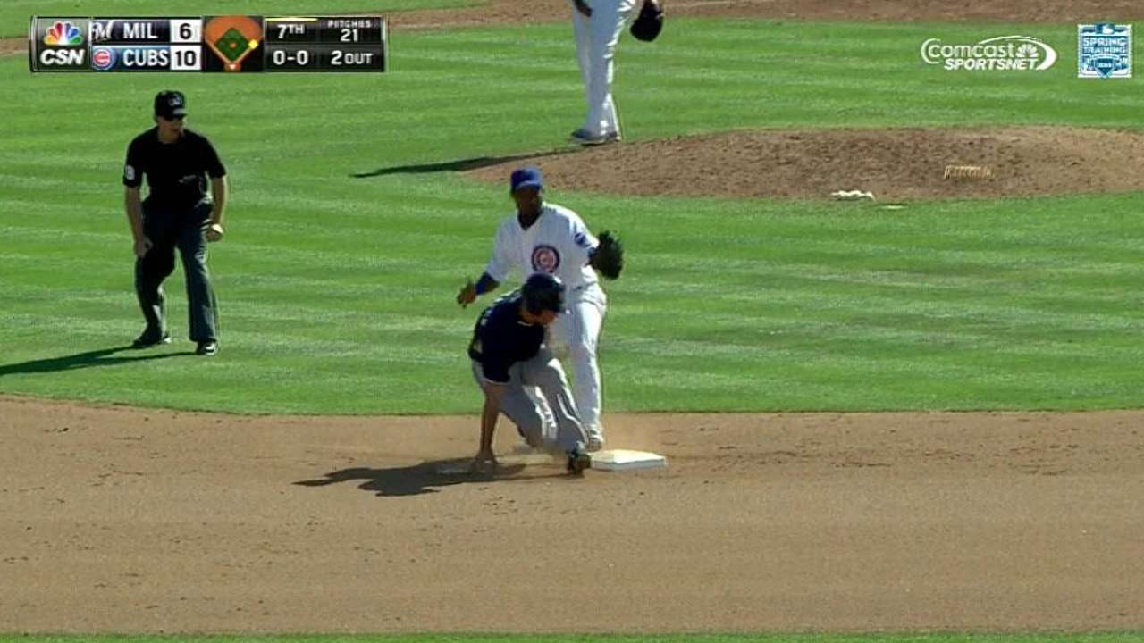 Backstop Montero honing advice-giving skills