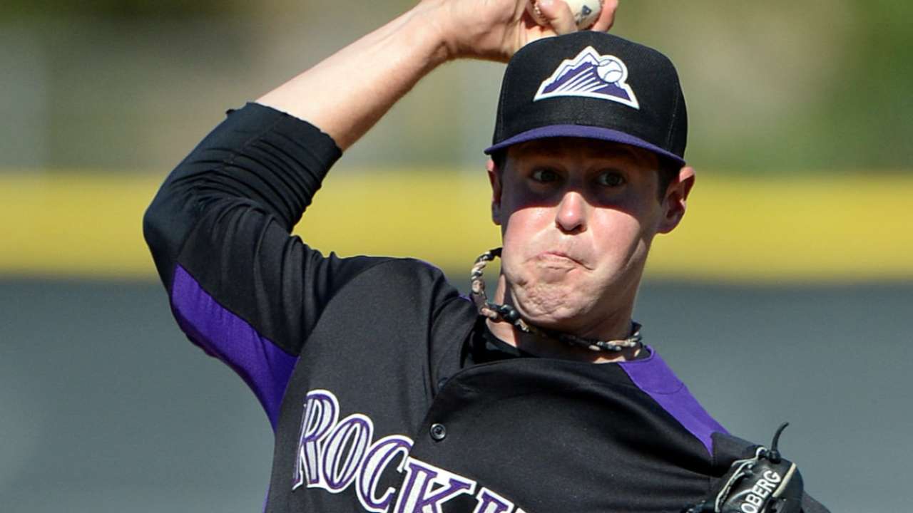 Oberg called up, set for Majors debut