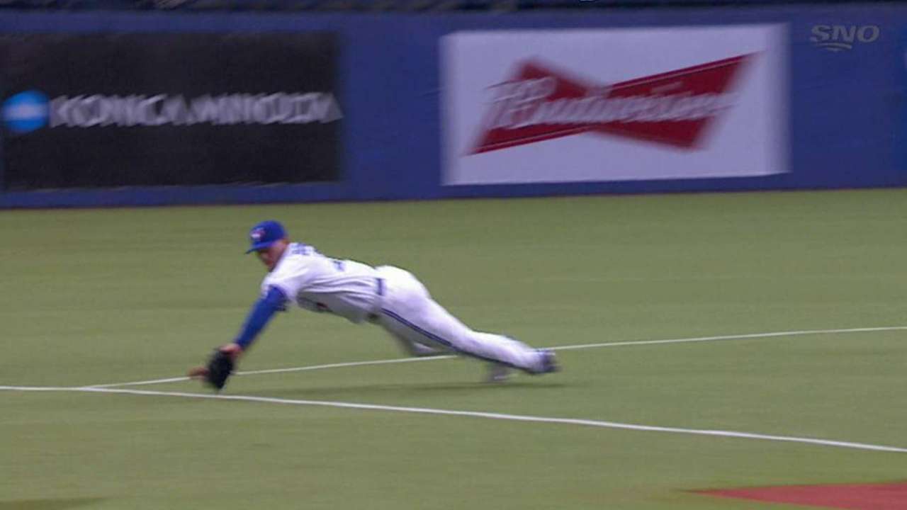 Donaldson's diving grab