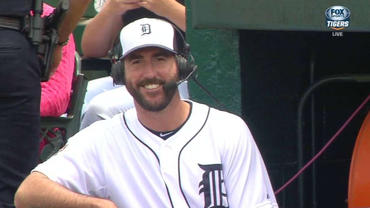 Ausmus: Verlander feels 'extremely good' throwing