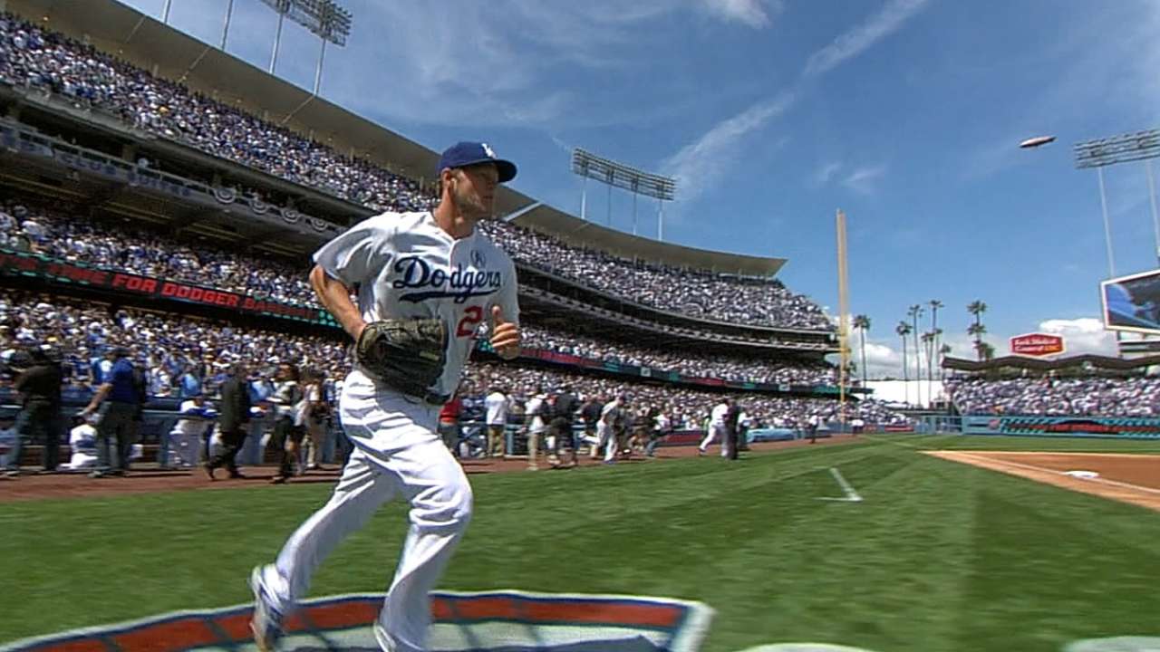 Kershaw eager to start opener