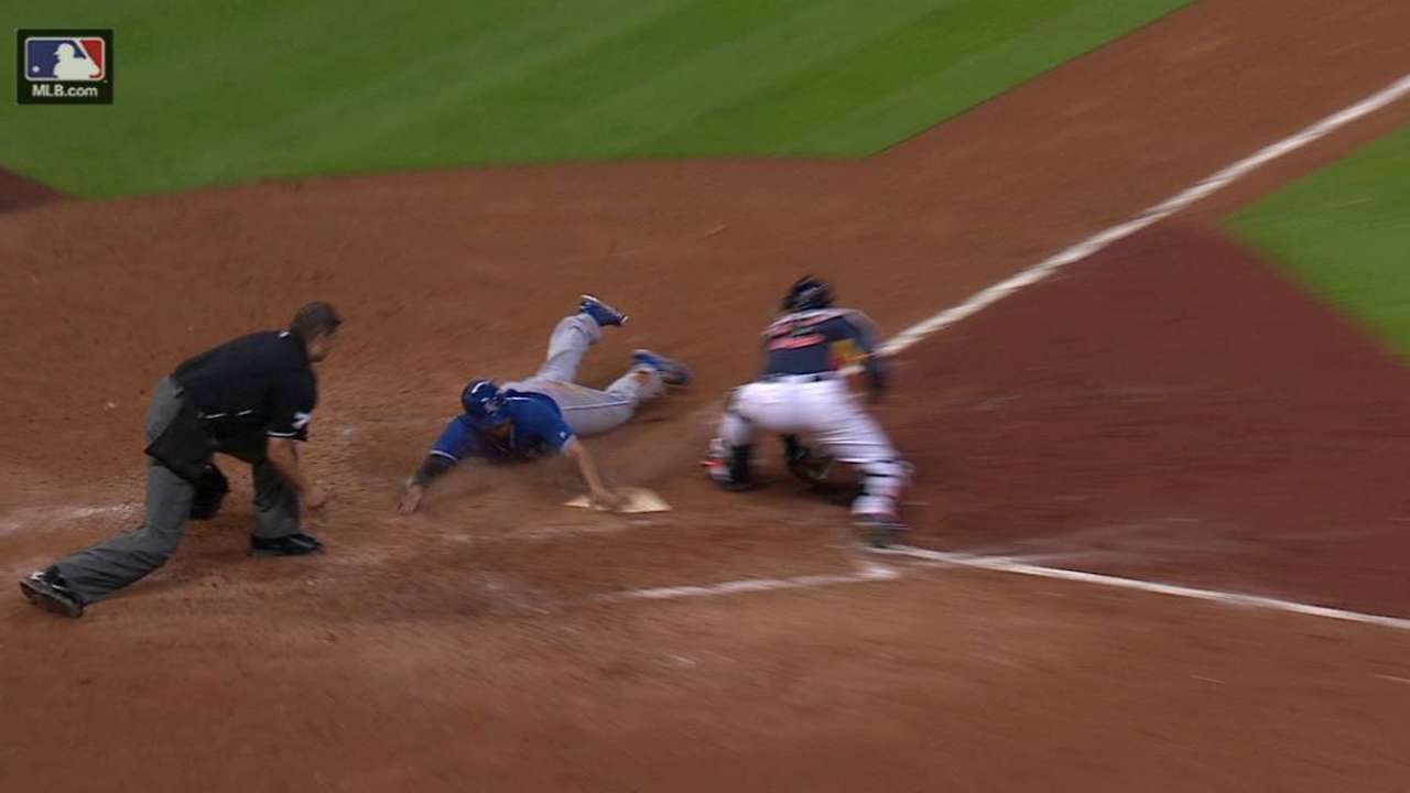 Cain's RBI single