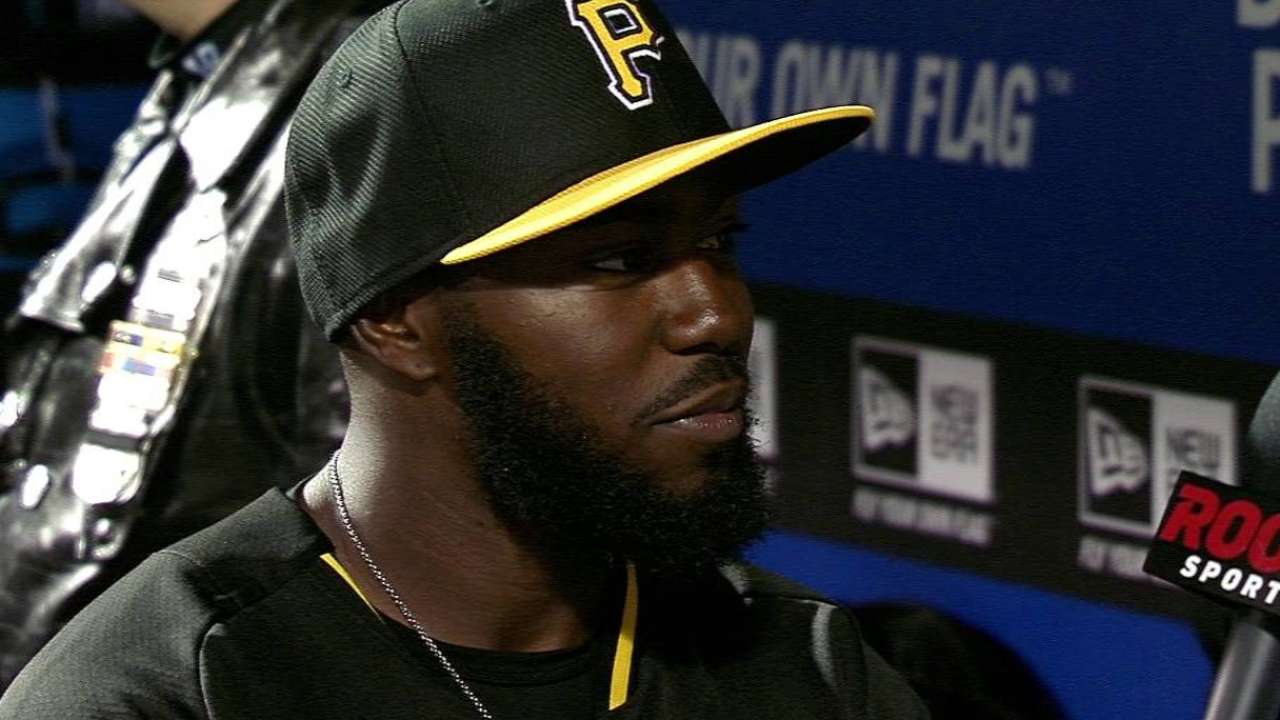 Harrison on his MLB experience