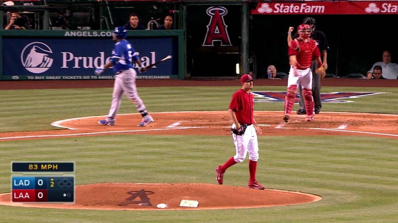 Heaney strikes out Uribe