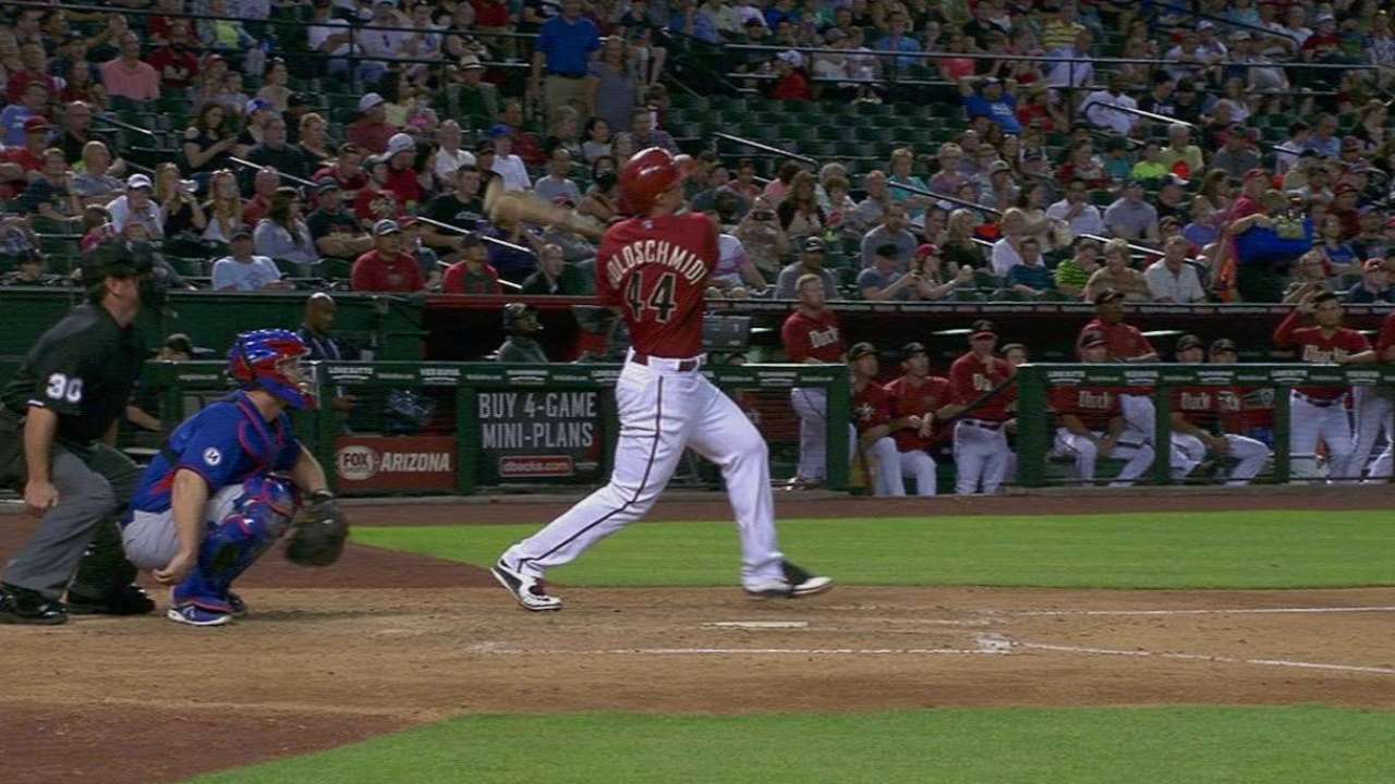 Hellickson strong, Goldy locked in at Chase Field