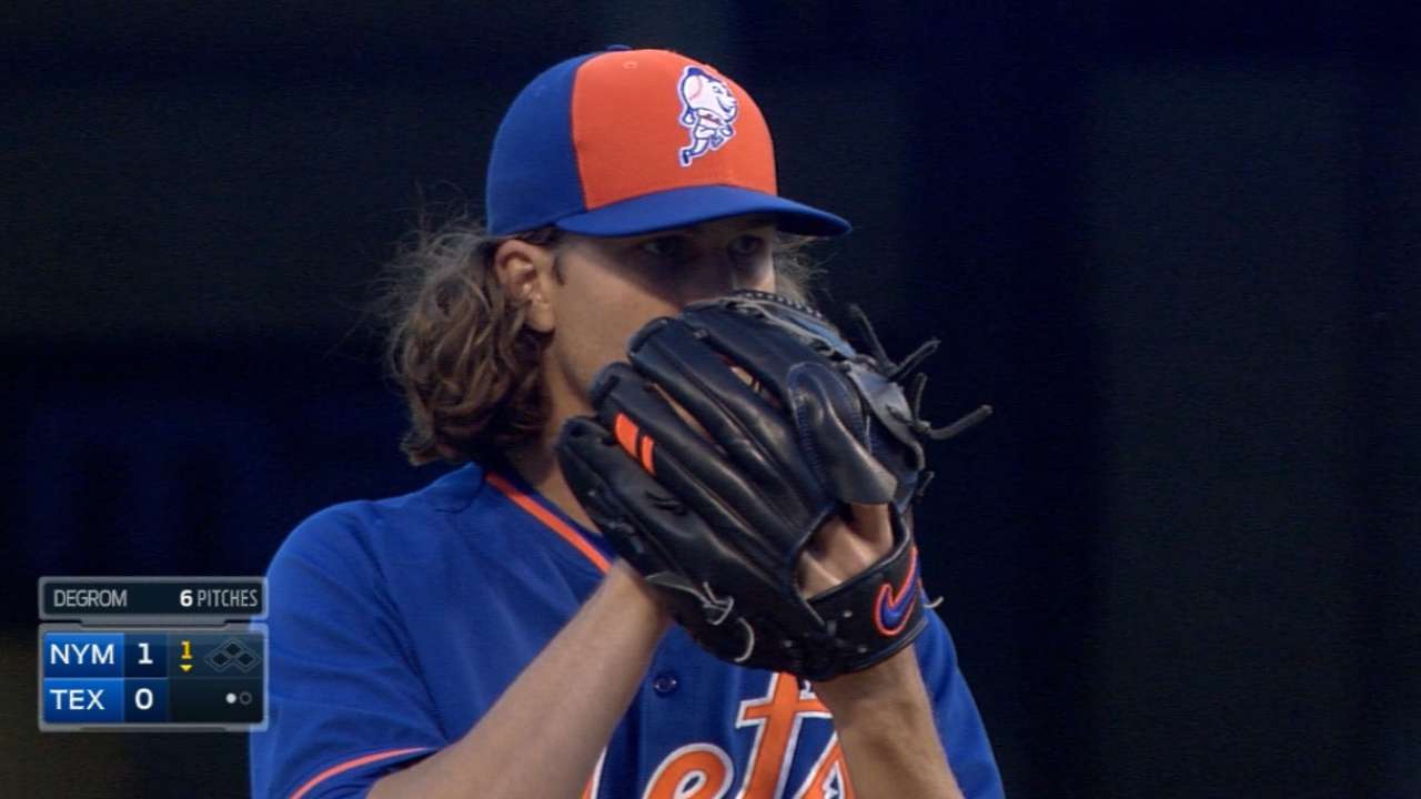 deGrom's final spring outing