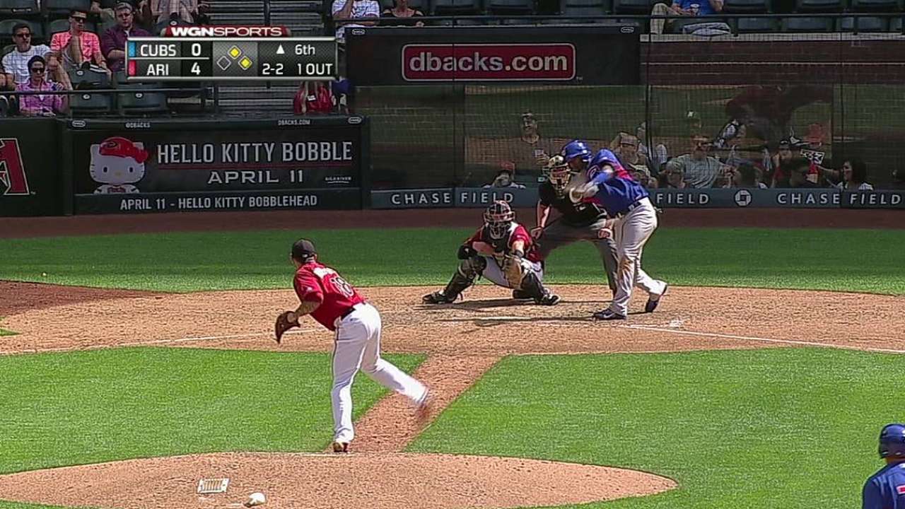 Cubs recall Lake, option Schlitter to Triple-A Iowa