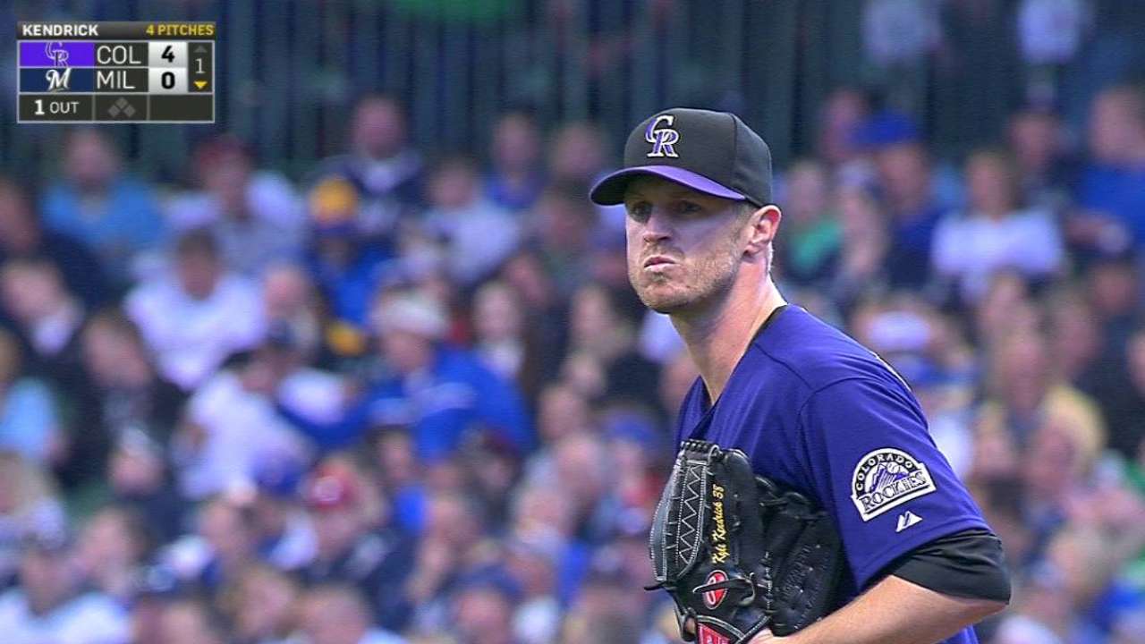 Kendrick's first Rockies K