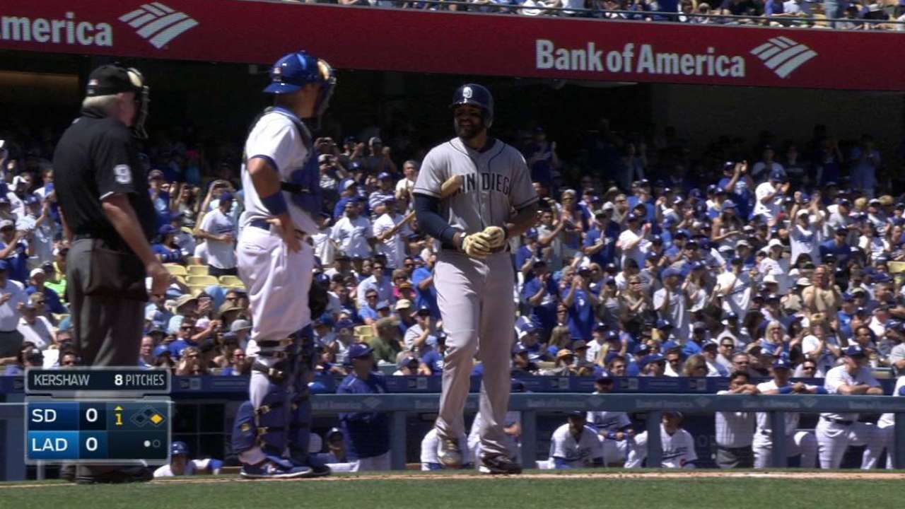 Kemp feels love in 'overwhelming' return to LA