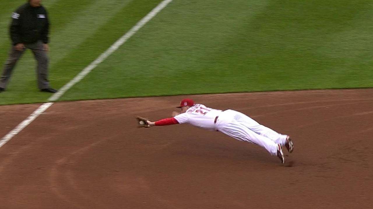 Frazier's diving stop