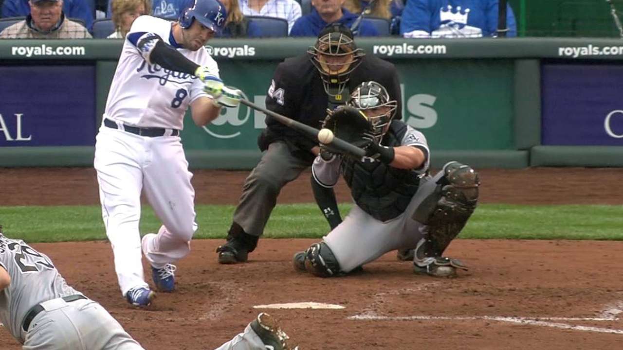 Moustakas' solo dinger