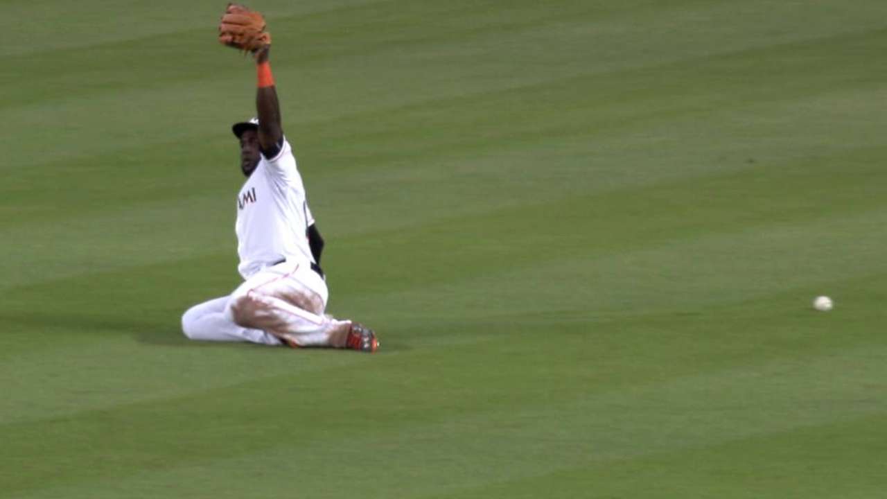 Young Jr. hustles for double