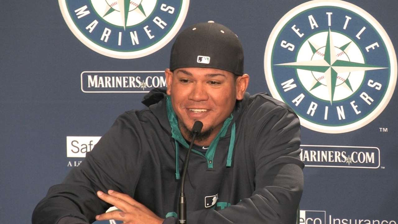 King Felix on Opening Day win