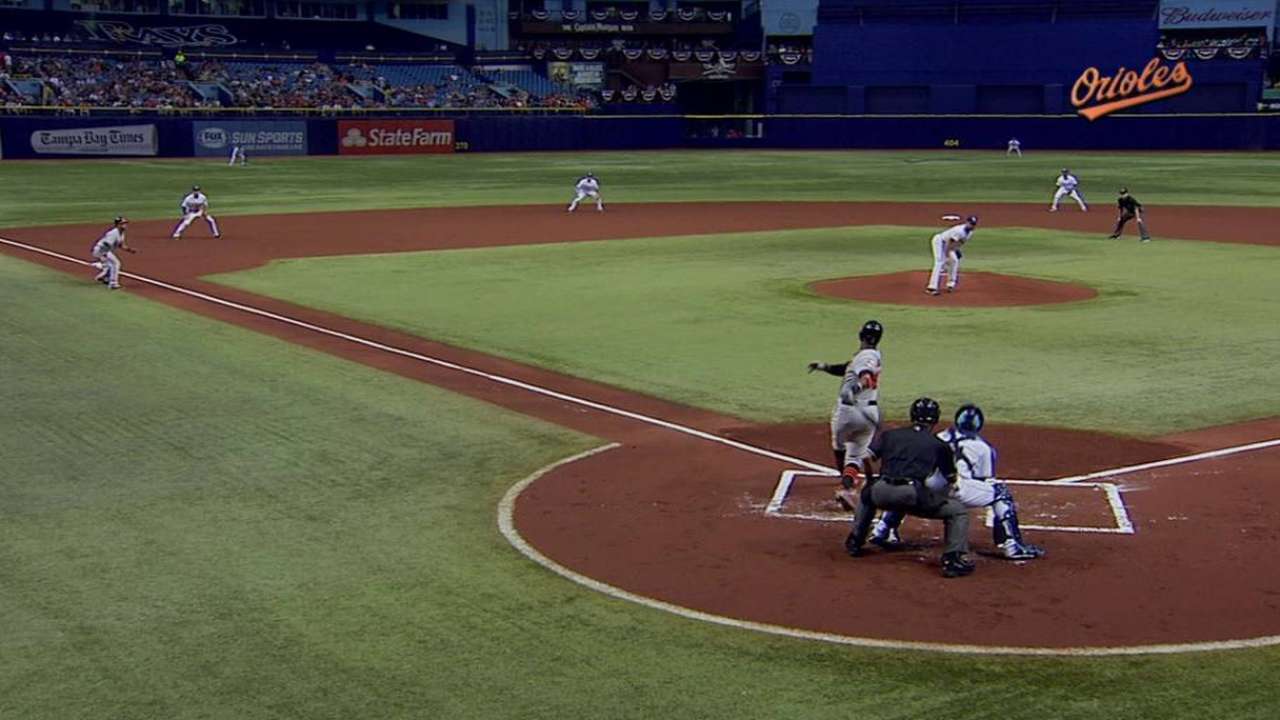 Jones' two-run double
