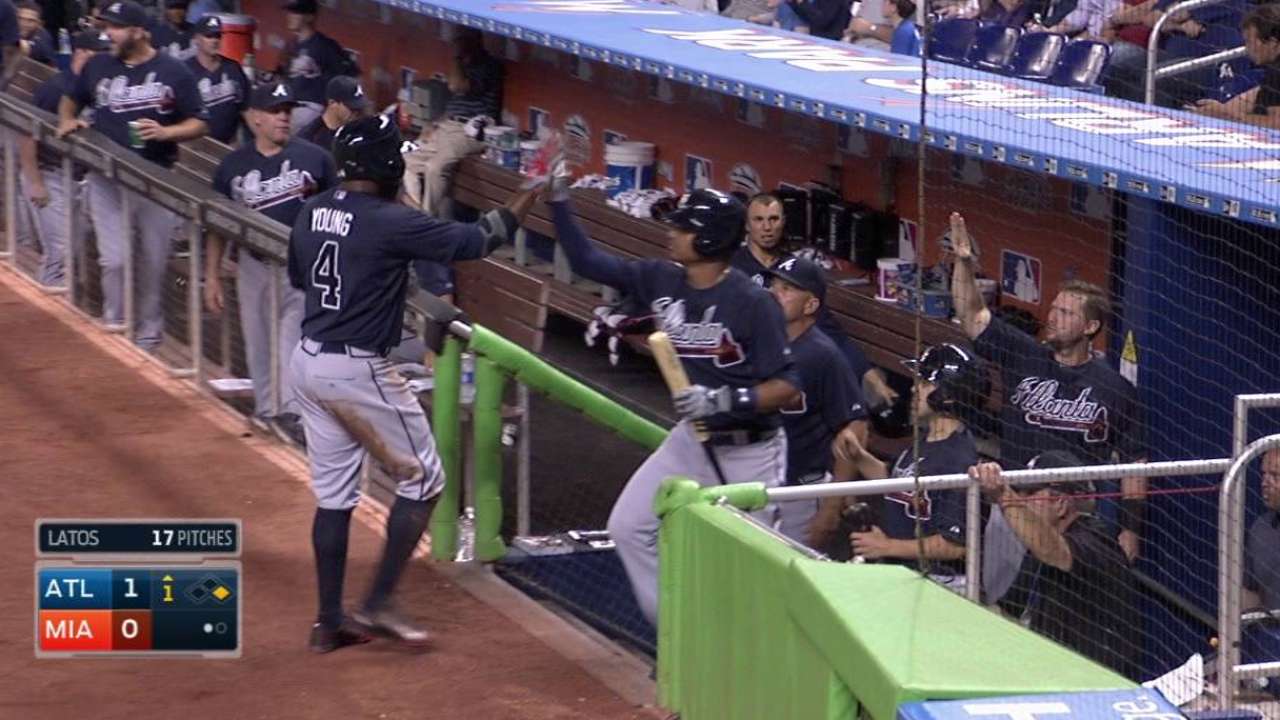 Markakis' RBI single