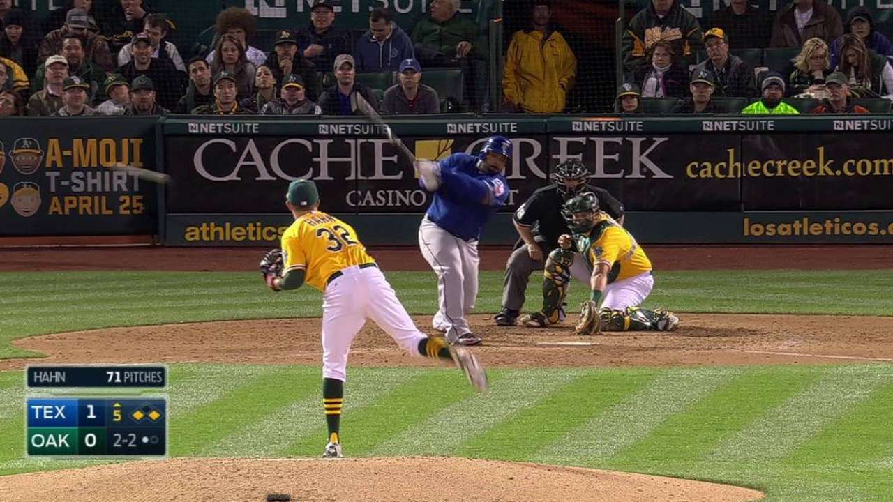 Fielder's RBI single, error