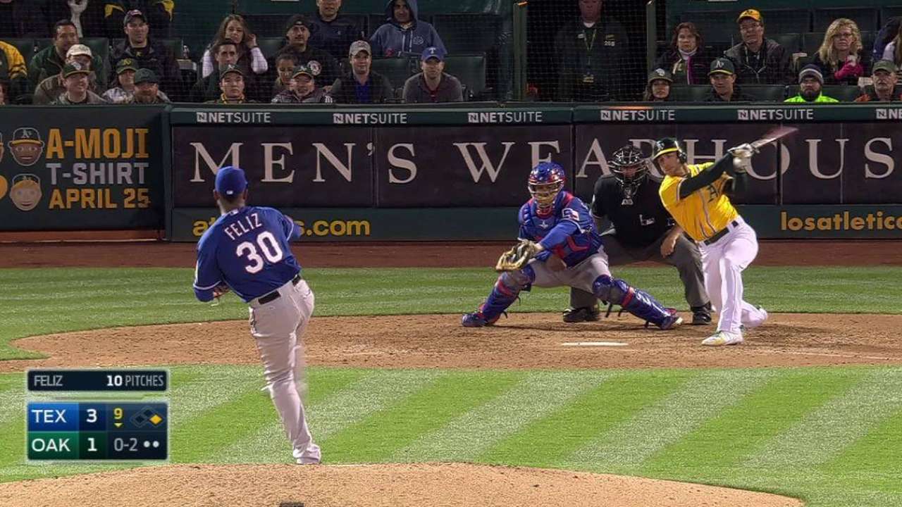 Feliz shuts the door
