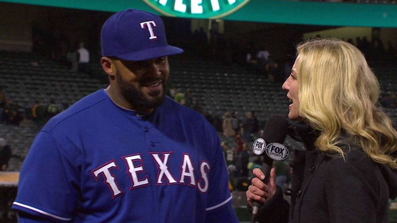 Fielder on Rangers' 3-1 win