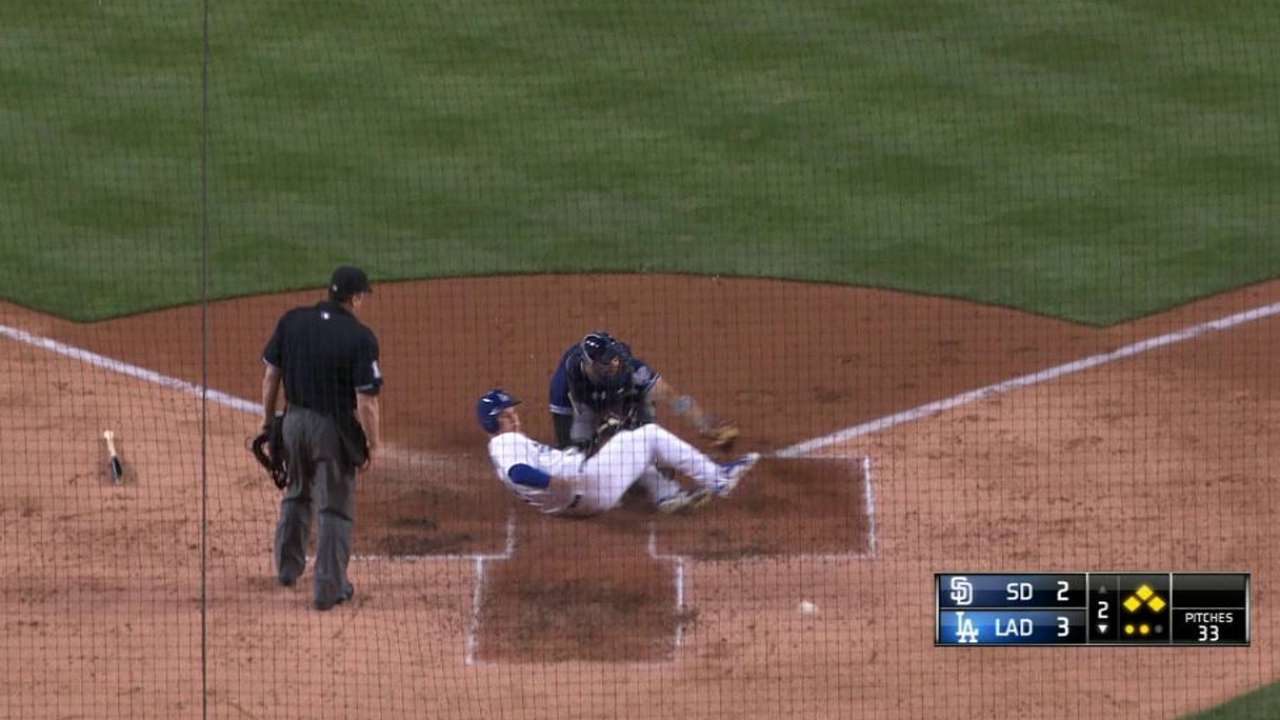 Puig's RBI ground ball