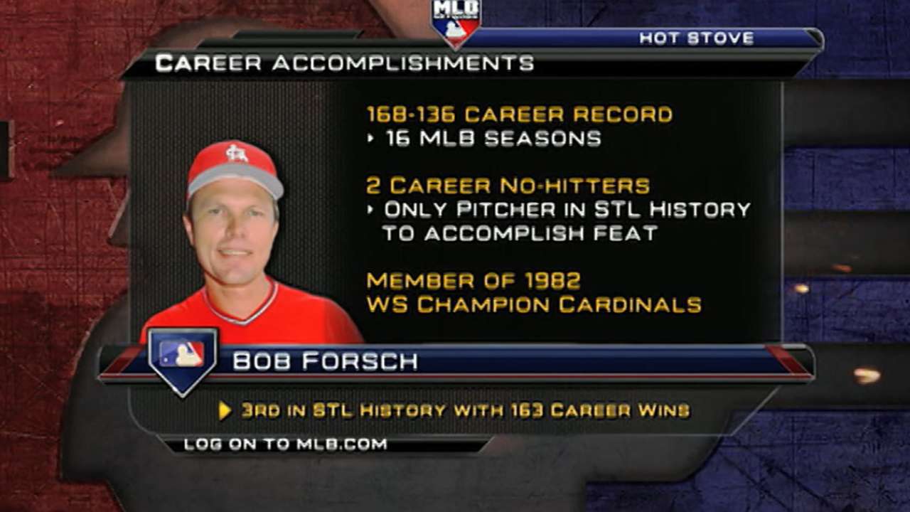 Network remembers Bob Forsch