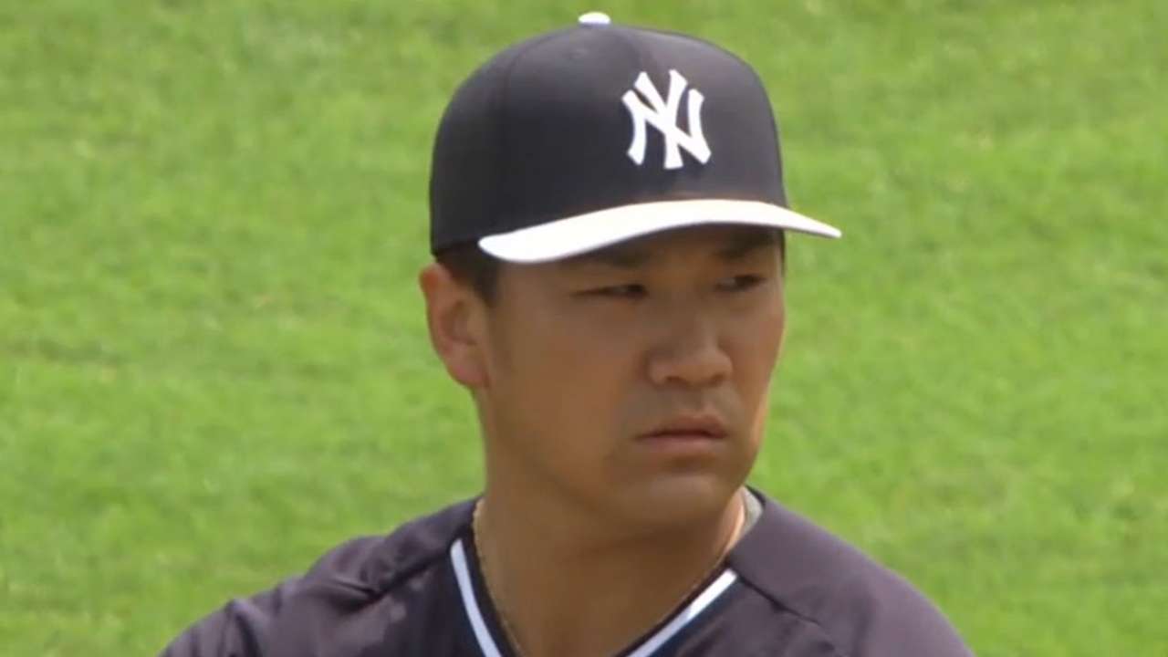MLB Tonight: Tanaka's velocity