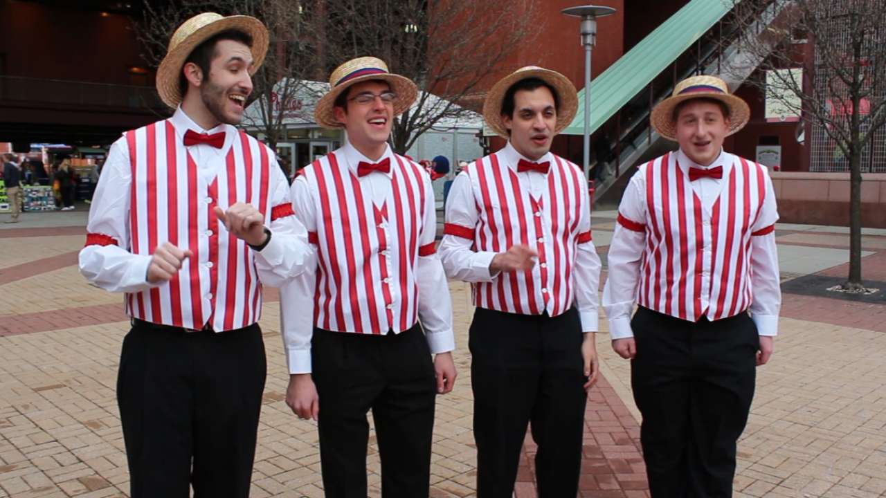 Barbershop quartet delights fans
