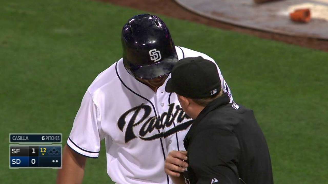Venable, Black ejected in 12th