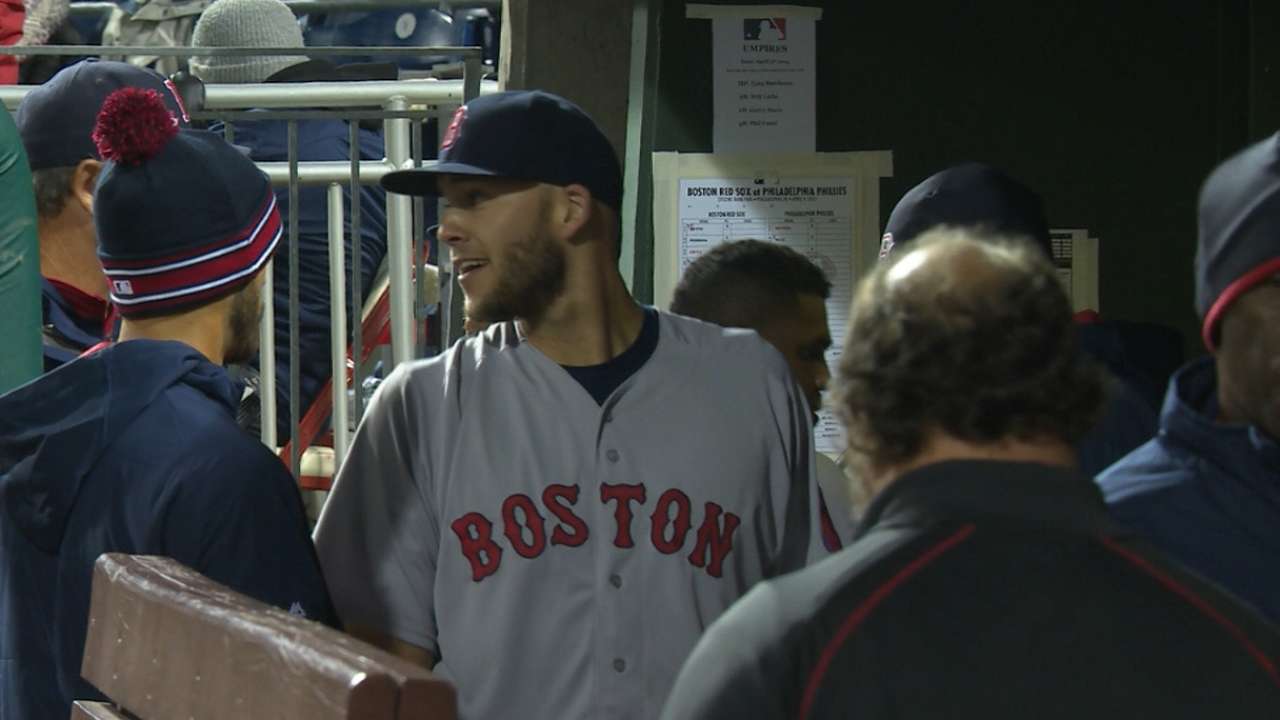 Masterson's seven strikeouts