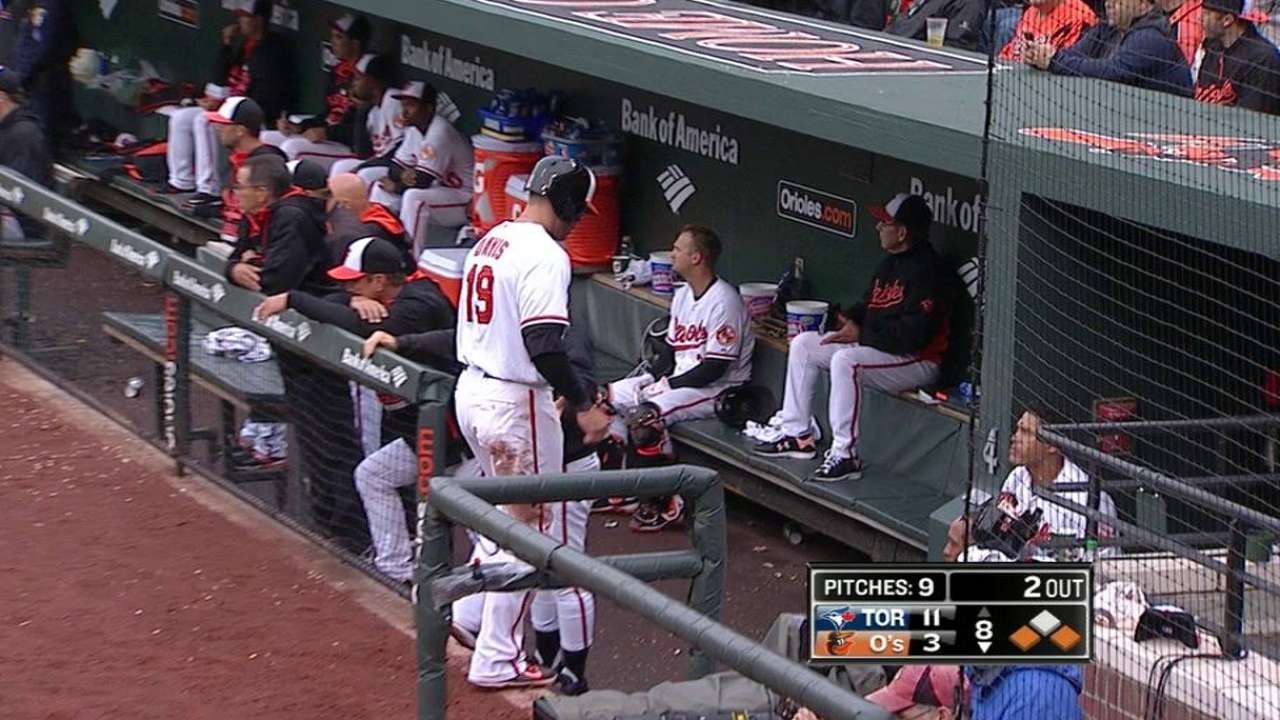 Travis turns tough double play