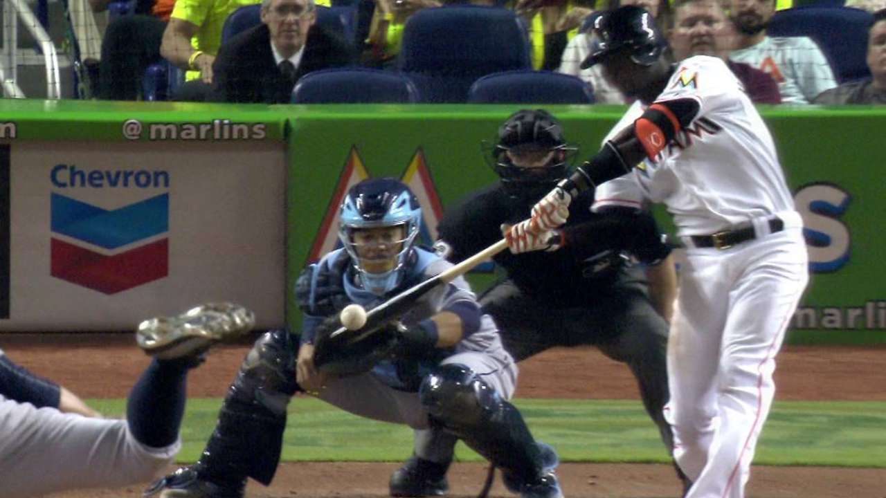 Hechavarria's RBI double