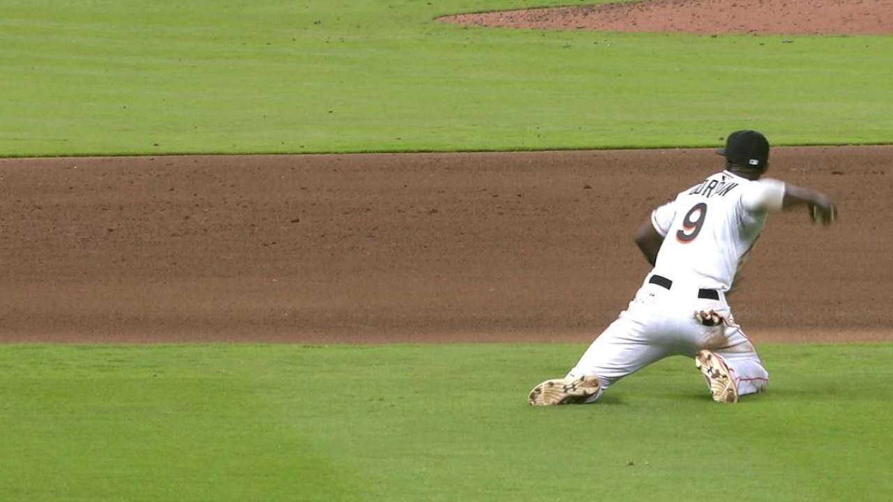 Gordon's diving stop