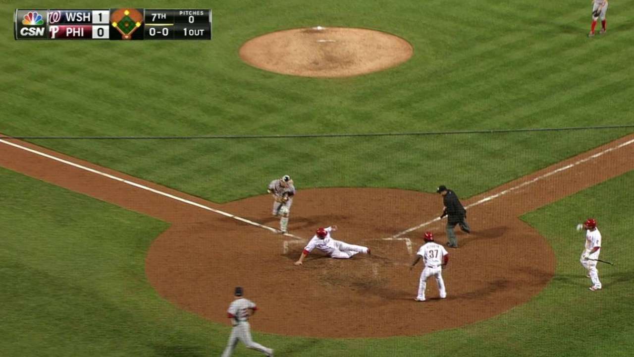 Big 7th-inning rally sends Phillies past Nationals