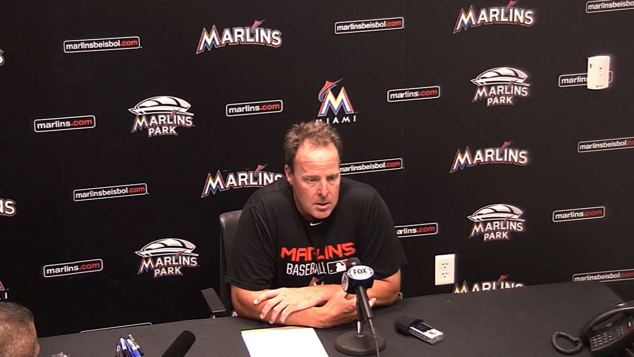 Marlins' bullpen battles control issues vs. Rays