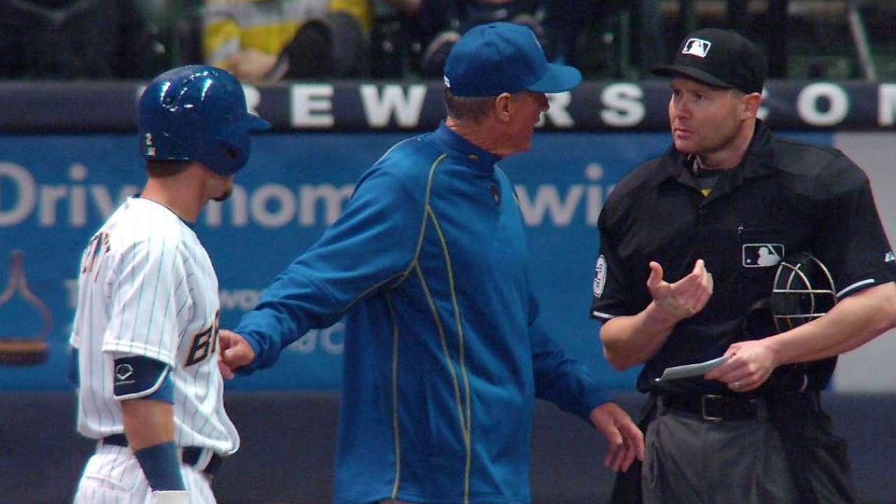 Gennett ejected in the 8th