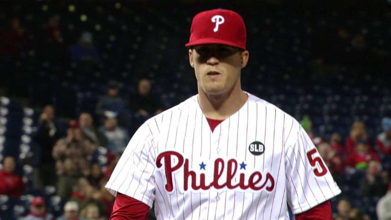 Giles fans Harper in the 8th