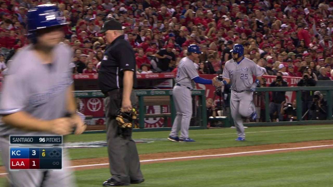 Royals' run of dominance over Angels continues