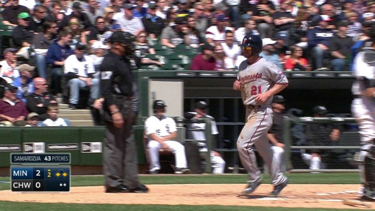 Santana's RBI single