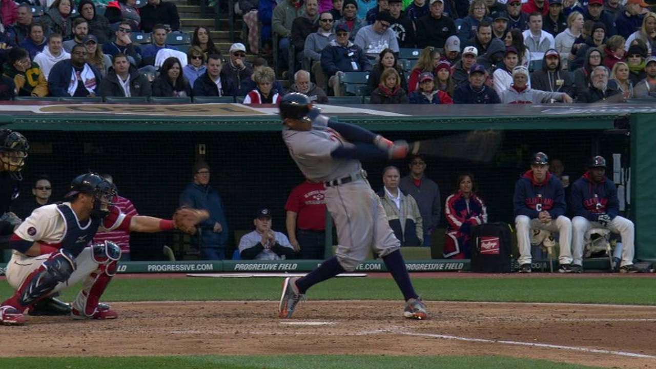 Kinsler's RBI single