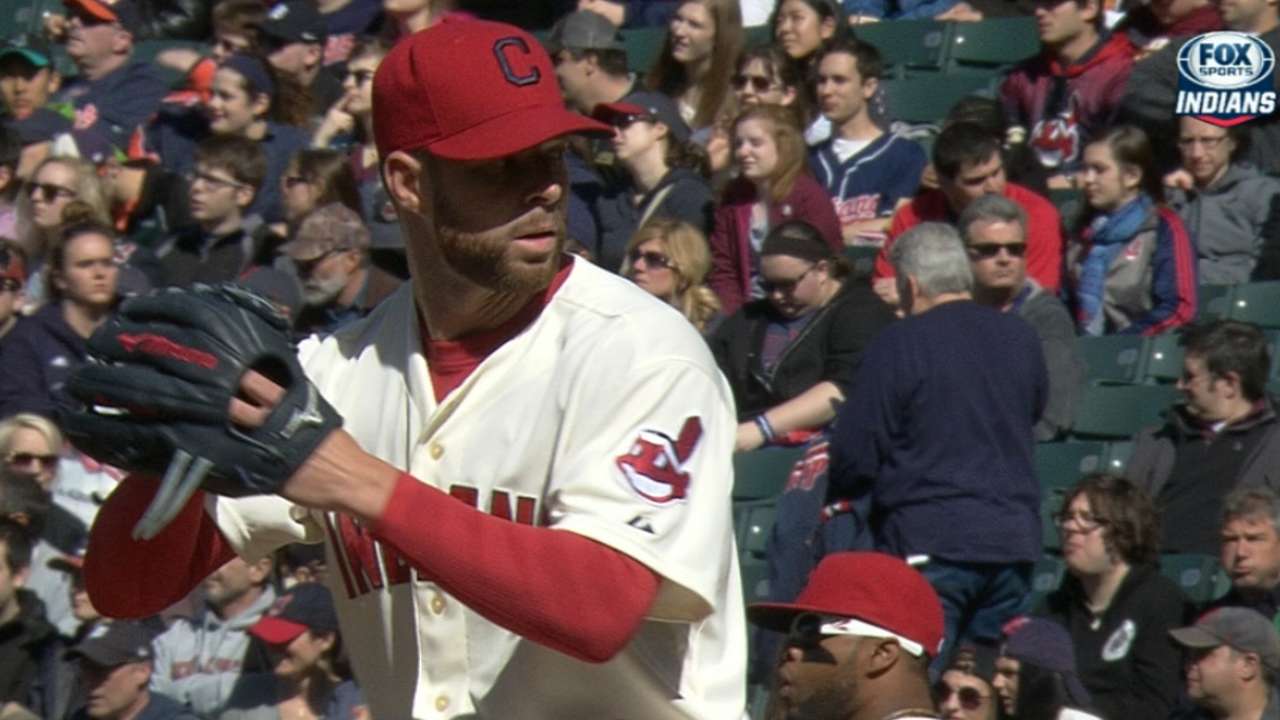 Bullpen unable to protect Kluber