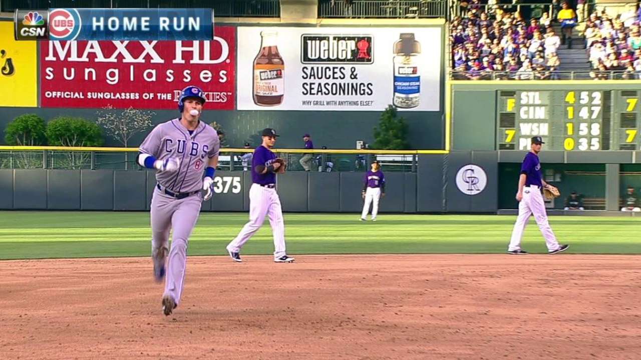 Coghlan's solo homer