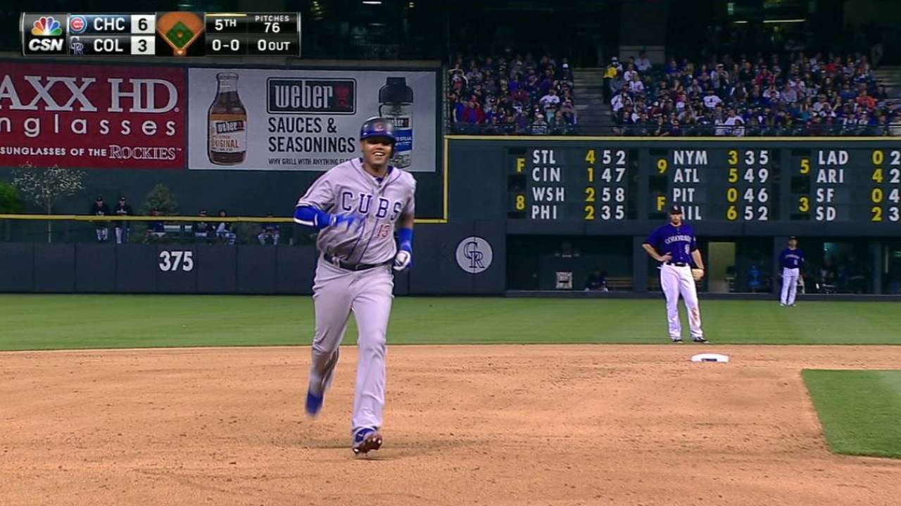 Castro's solo shot