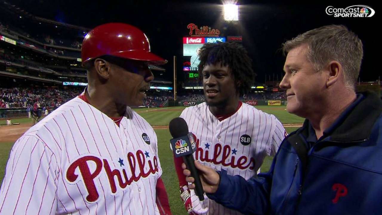 Firsts in 10: Odubel breaks through in big way